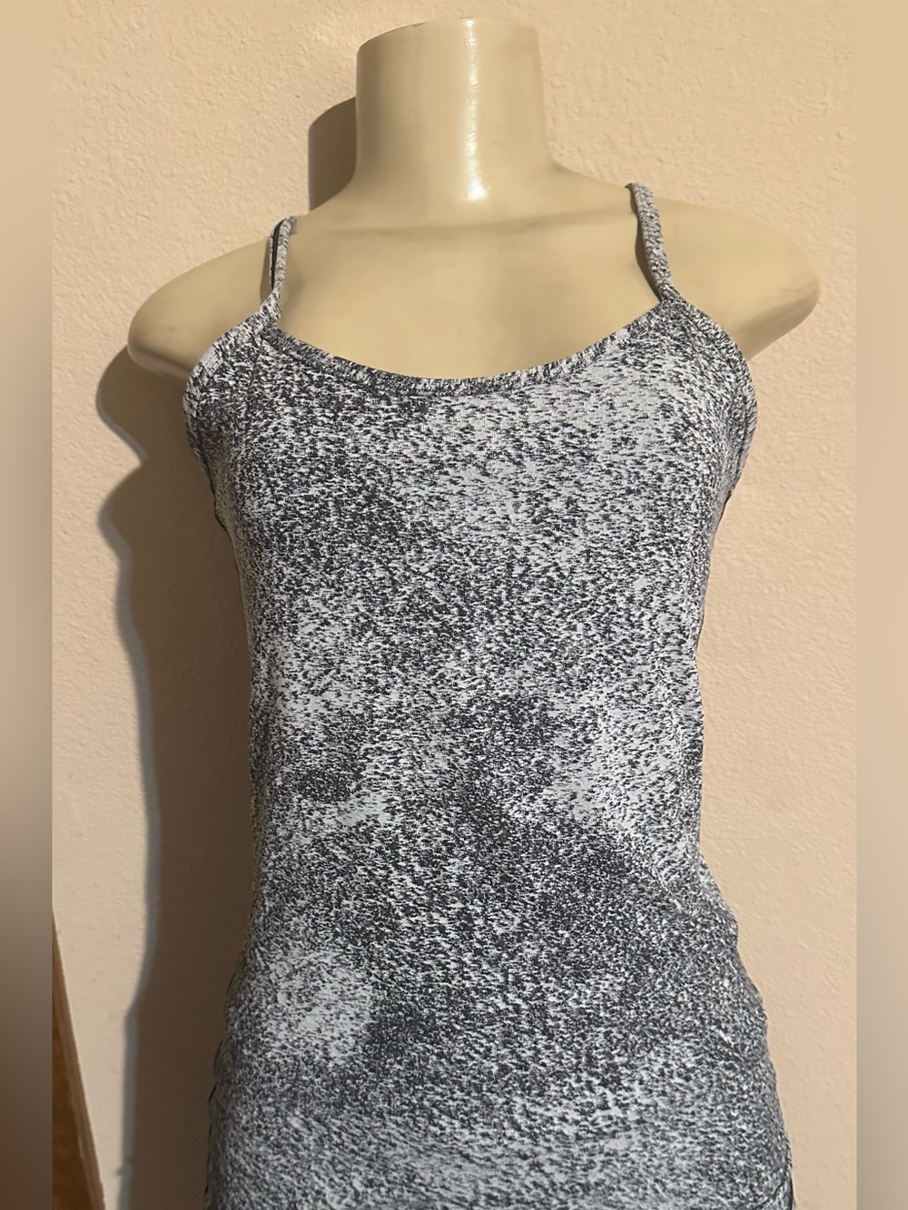 lululemon athletica Black & White Speckled Cami